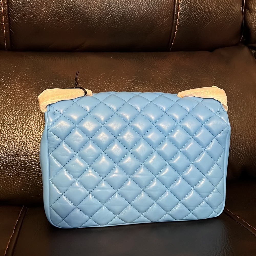 SALE! Versace La Medusa icon medium Quilted leather shoulder crossbody bag  NEW - Picture 6 of 13